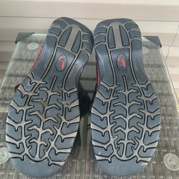 Red Wing Womens 9.5 B Oxford Brown Leather Work Shoes Lace Up Casual Round 1624 - Picture 6 of 10